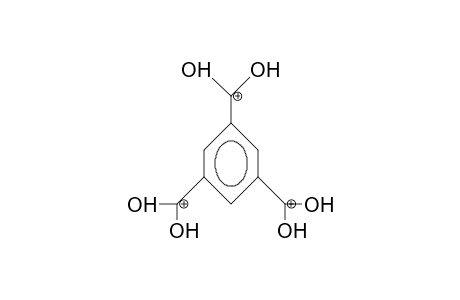 Benzene-1,3,5-tricarboxylic acid, trication