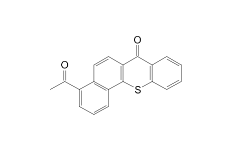 7H-benzo[c]thioxanthen-7-one, 4-acetyl-