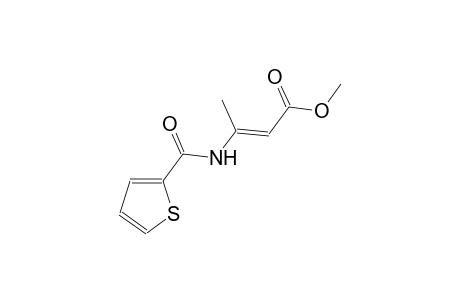 2-butenoic acid, 3-[(2-thienylcarbonyl)amino]-, methyl ester, (2E)-