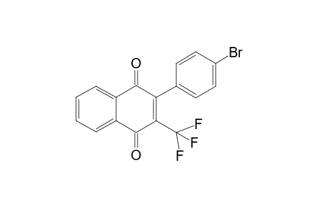 2-(4-bromophenyl)-3-(trifluoromethyl)naphthalene-1,4-dione