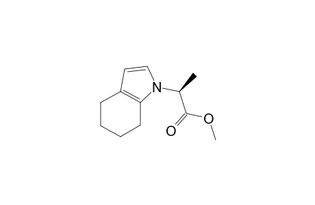 N-(1-Methoxycarbonylethyl)tetrahydroindole-4,5,6,7-tetrahydroindole