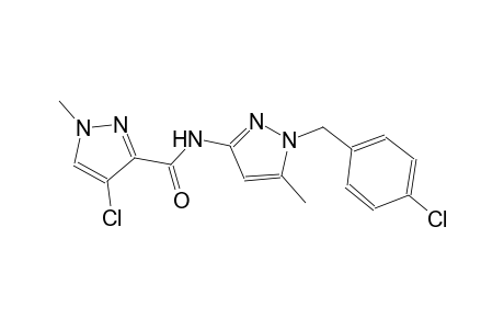 4-chloro-N-[1-(4-chlorobenzyl)-5-methyl-1H-pyrazol-3-yl]-1-methyl-1H-pyrazole-3-carboxamide