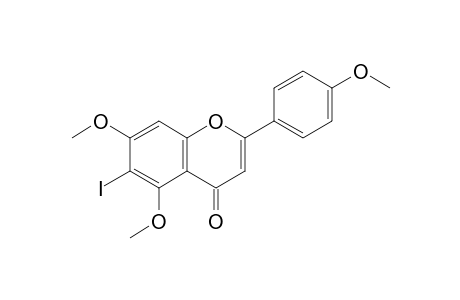 6-Iodo-5,7,4'-trimethoxyflavone