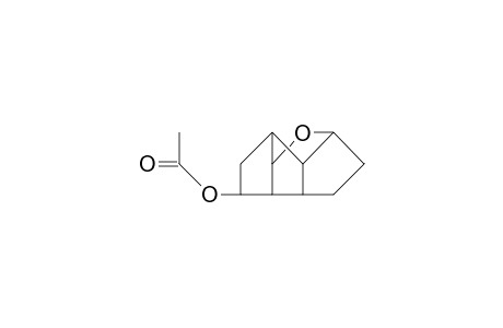 exo-11-Acetoxy-3-oxa-tetracyclo(5.4.0.0.0)undecane