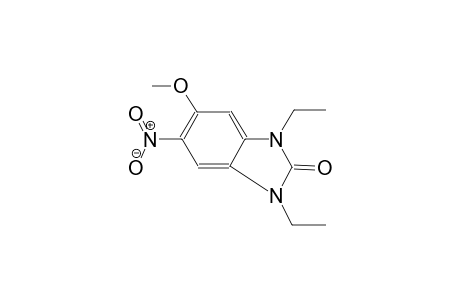 1,3-Diethyl-5-methoxy-6-nitro-1,3-dihydro-benzoimidazol-2-one
