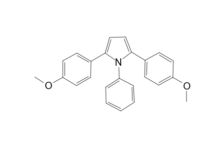 N-Phenyl-2,5-bis(4-methoxyphenyl)-1H-pyrrole