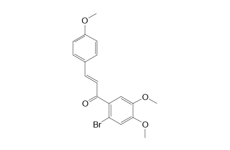 (2E)-1-(2-Bromo-4,5-dimethoxyphenyl)-3-(4-methoxyphenyl)-prop-2-en-1-one