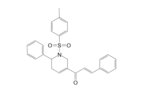 (E)-3-Phenyl-1-(6'-phenyl-1'-tosyl-1',2',5',6'-tetrahydropyridin-3'-yl)-prop-2-en-1-one