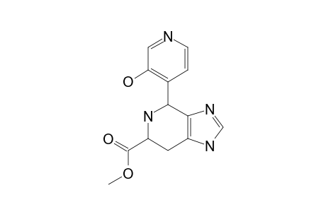 METHYL-4-(3-HYDROXYPYRIDIN-4-YL)-4,5,6,7-TETRAHYDRO-1H-IMIDAZOL-[4,5-C]-PYRIDIN-6-CARBOXYLATE
