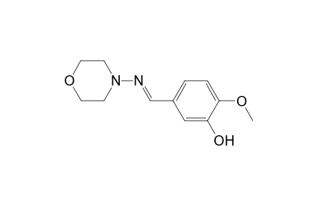 2-Methoxy-5-[(E)-morpholin-4-yliminomethyl]phenol