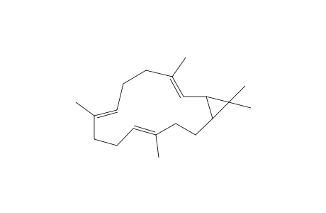 (4E,8E,12E)-4,8,12,15,15-pentamethylbicyclo[12.1.0]pentadeca-4,8,12-triene