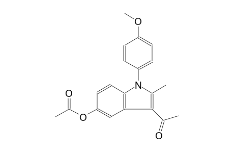 3-acetyl-1-(4-methoxyphenyl)-2-methyl-1H-indol-5-yl acetate
