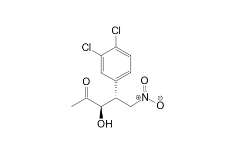 (3R,4R)-4-(3,4-Dichlorophenyl)-3-hydroxy-5-nitropentan-2-one
