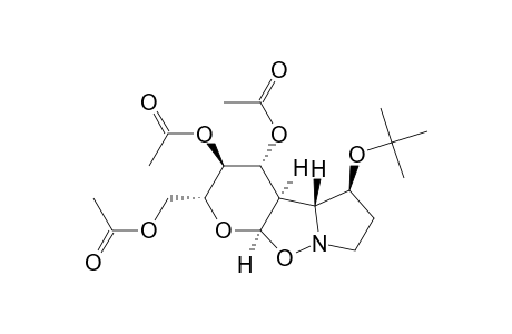 (2R,3S,4R,4aR,4bR,5S,9aR)-3,4-Diacetoxy-2-(acetoxymethyl)-5-tert-butoxy-octahydro-2H-pyrano[3,2-d]pyrrolo[1,2-b]isoxazole