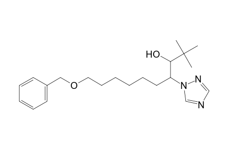 1H-1,2,4-Triazole-1-ethanol, alpha-(1,1-dimethylethyl)-beta-[6-(phenylmethoxy)hexyl]-