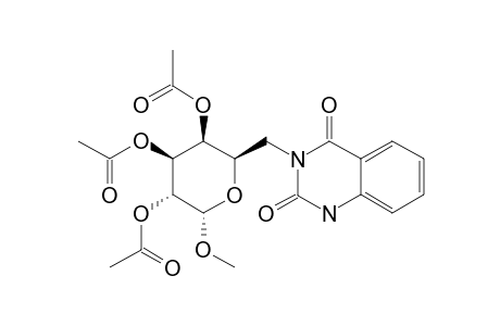 METHYL-6-(N(3))-QUINAZOLINEDIONYL-6-DEOXY-2,3,4-TRI-O-ACETYL-ALPHA-D-GALACTOPYRANOSIDE