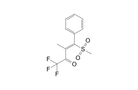 (Z)-1,1,1-trifluoro-3-methyl-4-methylsulfonyl-4-phenyl-3-buten-2-one