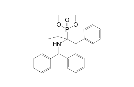 N-(Diphenylmethyl)-N-{[(dimethylphosphonato)-(benzyl)-ethyl)]methyl}-amine