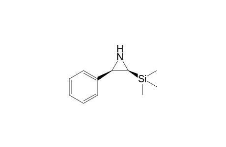 (2S,3R)-3-Phenyl-2-trimethylsilylaziridine