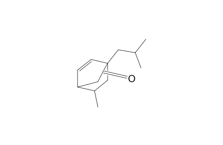 1-Isobutyl-9-methylbicyclo(3.2.2)non-6-en-2-one