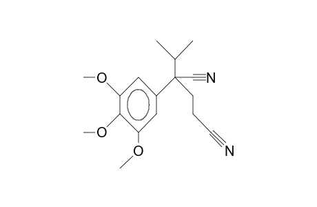 A-(2-Cyano-ethyl)-A-isopropyl-3,4,5-trimethoxy-benzeneacetonitrile