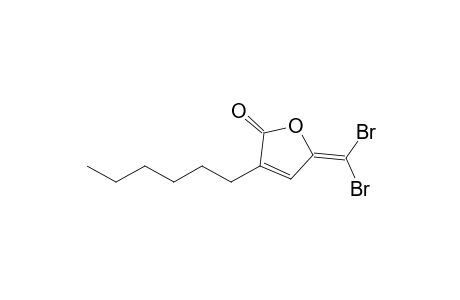 5-(dibromomethylene)-3-hexyl-furan-2-one