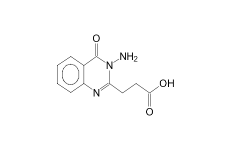 2-(2-carboxyethyl)-3-amino-3,4-dihydrobenzo[d]pyrimidin-4-one