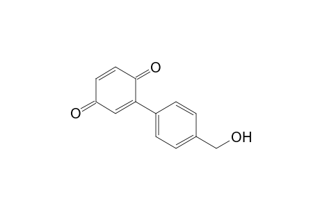 2-[(4'-Hydroxymethyl)phenyl]-p-benzoquinone