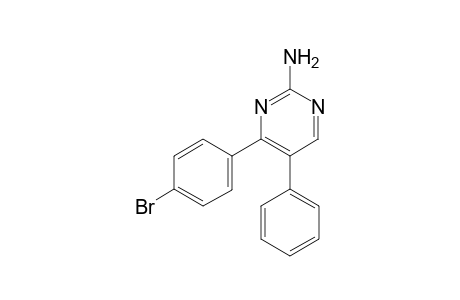 4-(4-Bromophenyl)-5-phenylpyrimidin-2-amine