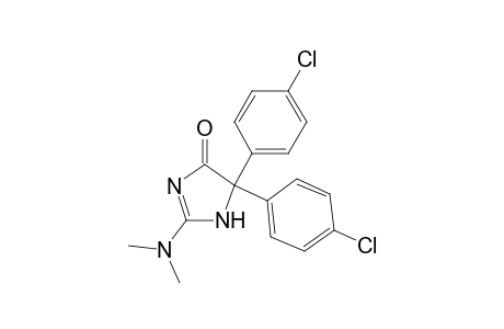 2-(Dimethylamino)-5,5-bis(4-chlorophenyl)imidazolin-4-one