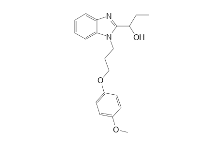 1-{1-[3-(4-methoxyphenoxy)propyl]-1H-1,3-benzodiazol-2-yl}propan-1-ol