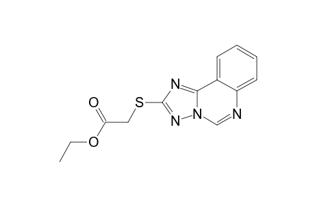 ([1,2,4]Triazolo[1,5-c]quinazoline-2-ylthio)acetic Acid Ethyl Ester