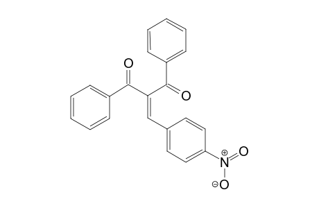 2-(4-nitrobenzylidene)-1,3-diphenylpropane-1,3-dione