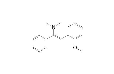 (Z)-2-(2-methoxyphenyl)-N,N-dimethyl-1-phenyl-ethenamine