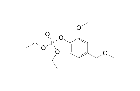 Diethyl 2-methoxy-4-(methoxymethyl)phenyl phosphate