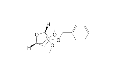 7-Oxabicyclo[2.2.1]heptane, 2,2-dimethoxy-6-(phenylmethoxy)-, (1R-exo)-