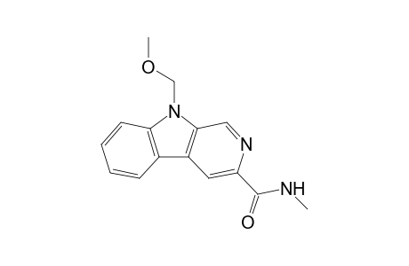 N"-Methyl-9-methoxymethyl-.beta.-carboline-3-carboxamide