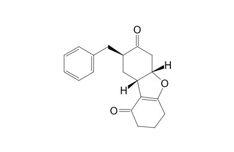 (5aS,9aS,8S)-8-Benzyl-2,3,4,5a,6,8,9,9a-octahydrodibenzo[b,d]furan-1,7-dione