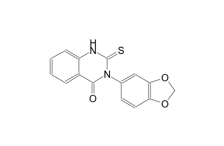 4(1H)-quinazolinone, 3-(1,3-benzodioxol-5-yl)-2,3-dihydro-2-thioxo-