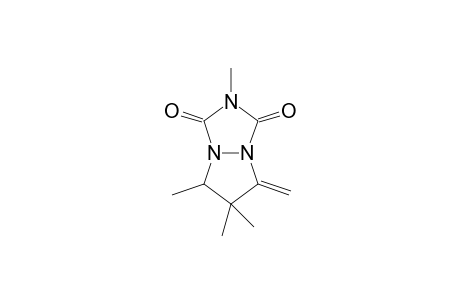 2,6,6,7-tetramethyl-5-methylene-7H-pyrazolo[1,2-a][1,2,4]triazole-1,3-dione