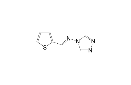 4H-1,2,4-triazol-4-amine, N-[(E)-2-thienylmethylidene]-