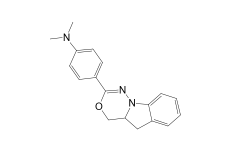 2-(4-DIMETHYLAMINOPHENYL)-4A,5-DIHYDRO-4H-[1,3,4]-OXADIAZINO-[4,5-A]-INDOLE