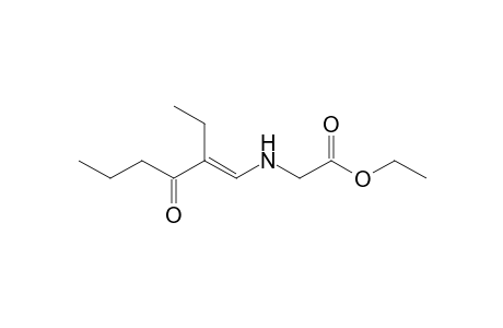 Ethyl N-(3-Oxo-2-ethylhexenyl)glycinate