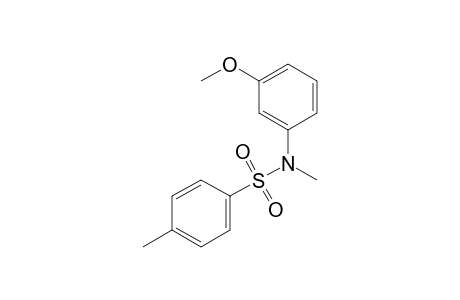Benzenesulfonamide, N-(3-methoxyphenyl)-N,4-dimethyl-