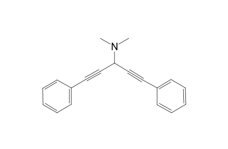 N,N-DIMETHYL-1,5-DIPHENYLPENTA-1,4-DIYN-3-AMINE