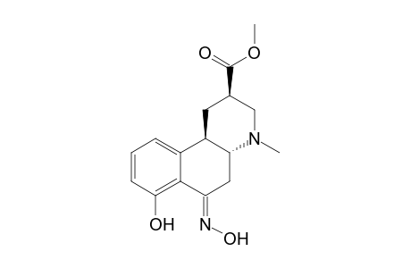 (2R,4aR,10bR)-Methyl 7-hydroxy-4-methyl-6-(oxyimino)-1,2,3,4,4a,5,6,10b-octahydrobenzo[f]quinoline-2-carboxylate