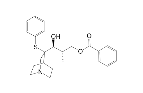 (2RS,3RS,3'SR)-3-Hydroxy-2-methyl-3-(3'-phenylthio-1'-azabicyclo[2.2.2]octan-3'-yl)propyl benzoate