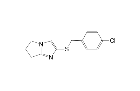 5H-pyrrolo[1,2-a]imidazole, 2-[[(4-chlorophenyl)methyl]thio]-6,7-dihydro-