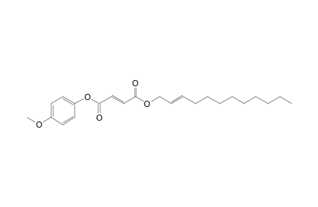 Fumaric acid, 4-methoxyphenyl dodec-2-en-1-yl ester