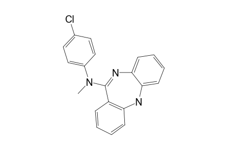 12-N-METHYL-11-[(p-CHLORO)-ANILINO]-5H-DIBENZO-[B,E]-[1,4]-DIAZEPINE